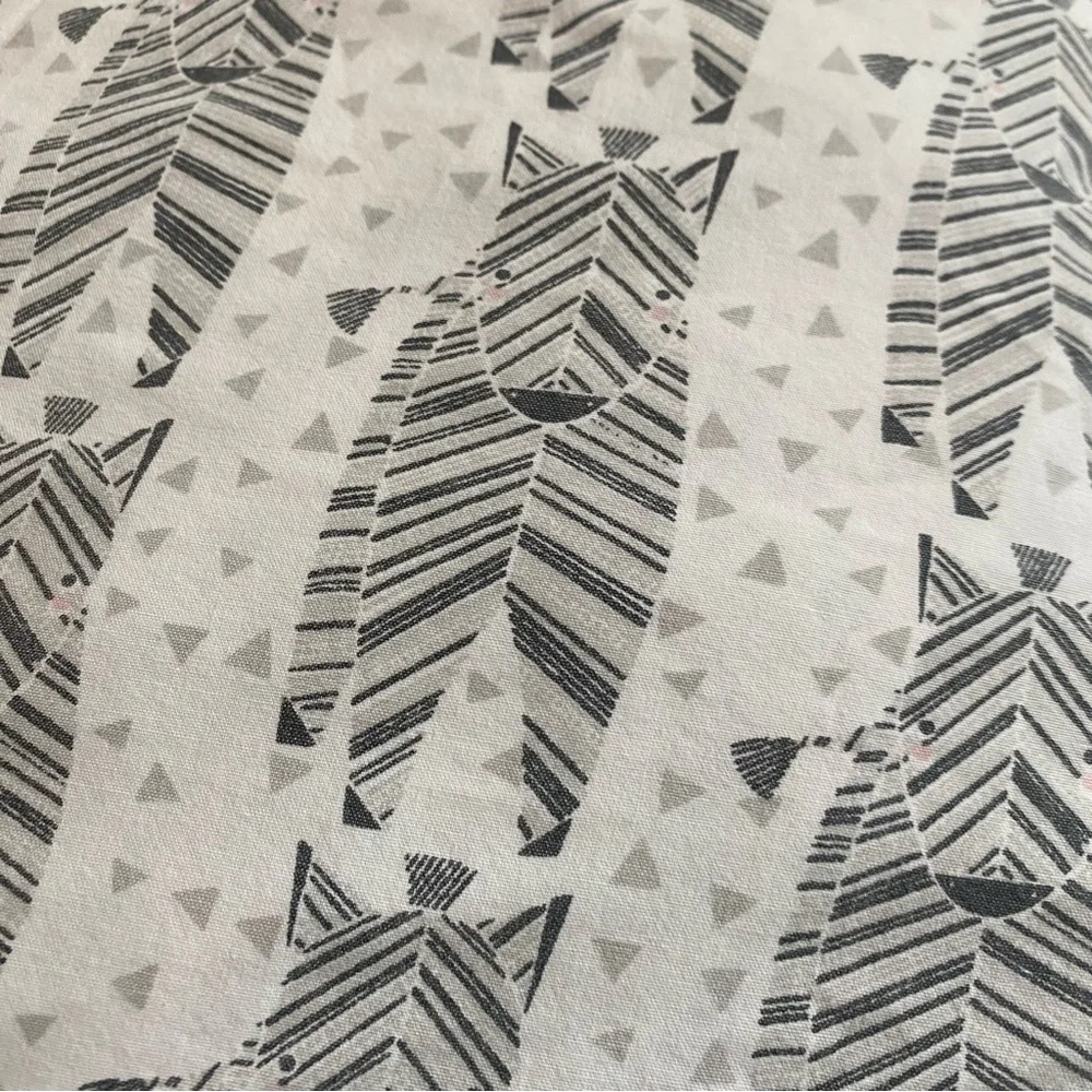Land of Nod Zebra Savannah Fitted Crib Sheet - 100% Cotton | Pottery Barn Kids